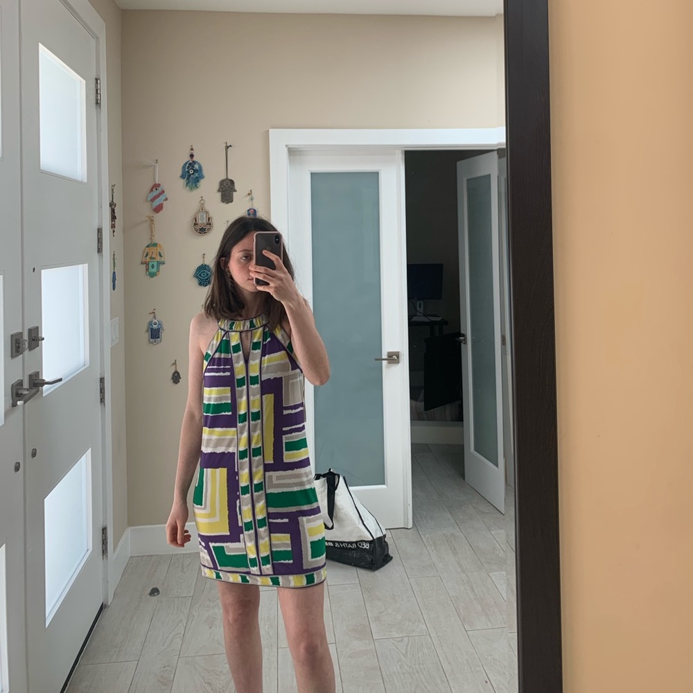 BCBG colorful dress